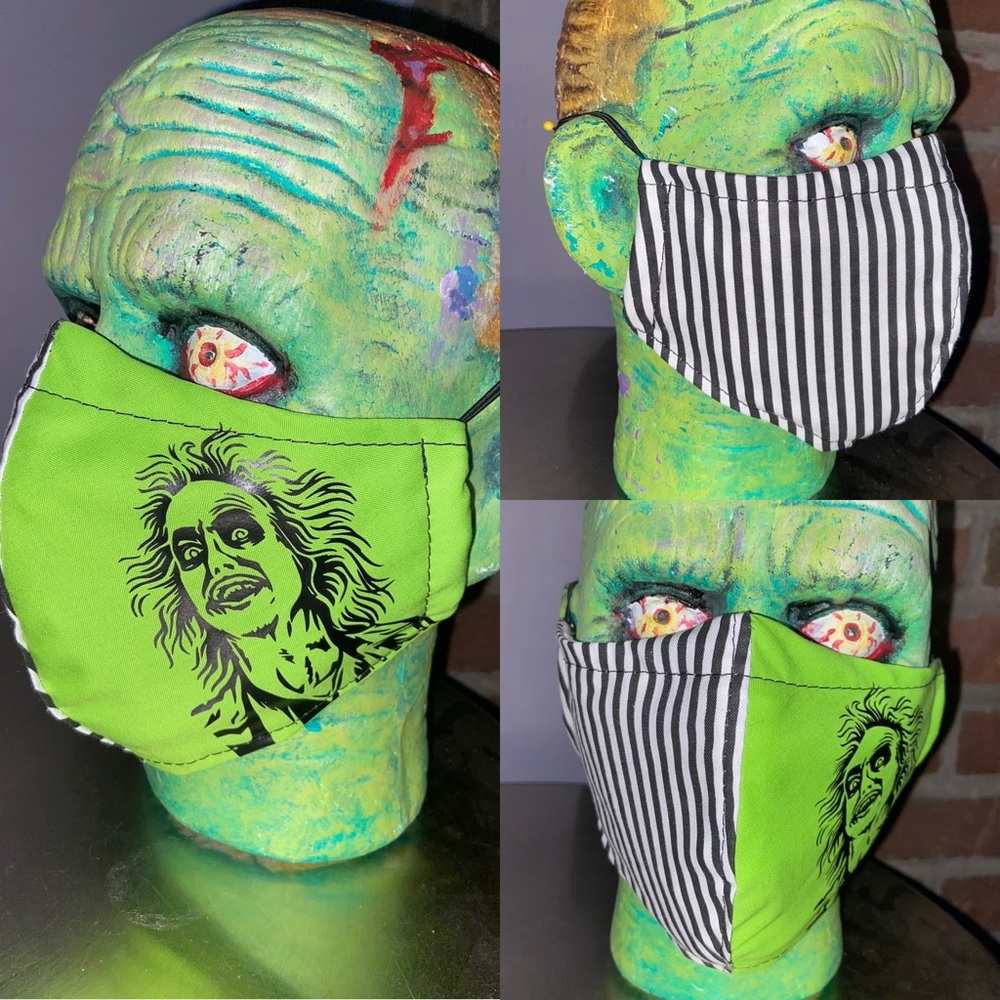 His & Hers Beetlejuice Face Mask